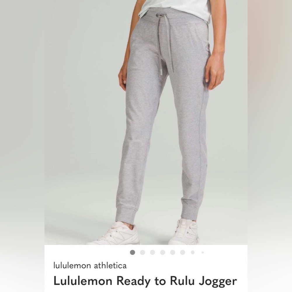 Lululemon Ready to Rulu Gray Joggers